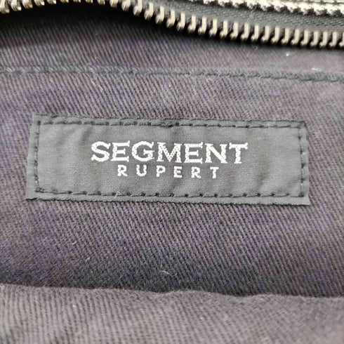 segment rupert  千鳥格子柄レザー切替トートバック y2k  メンズ